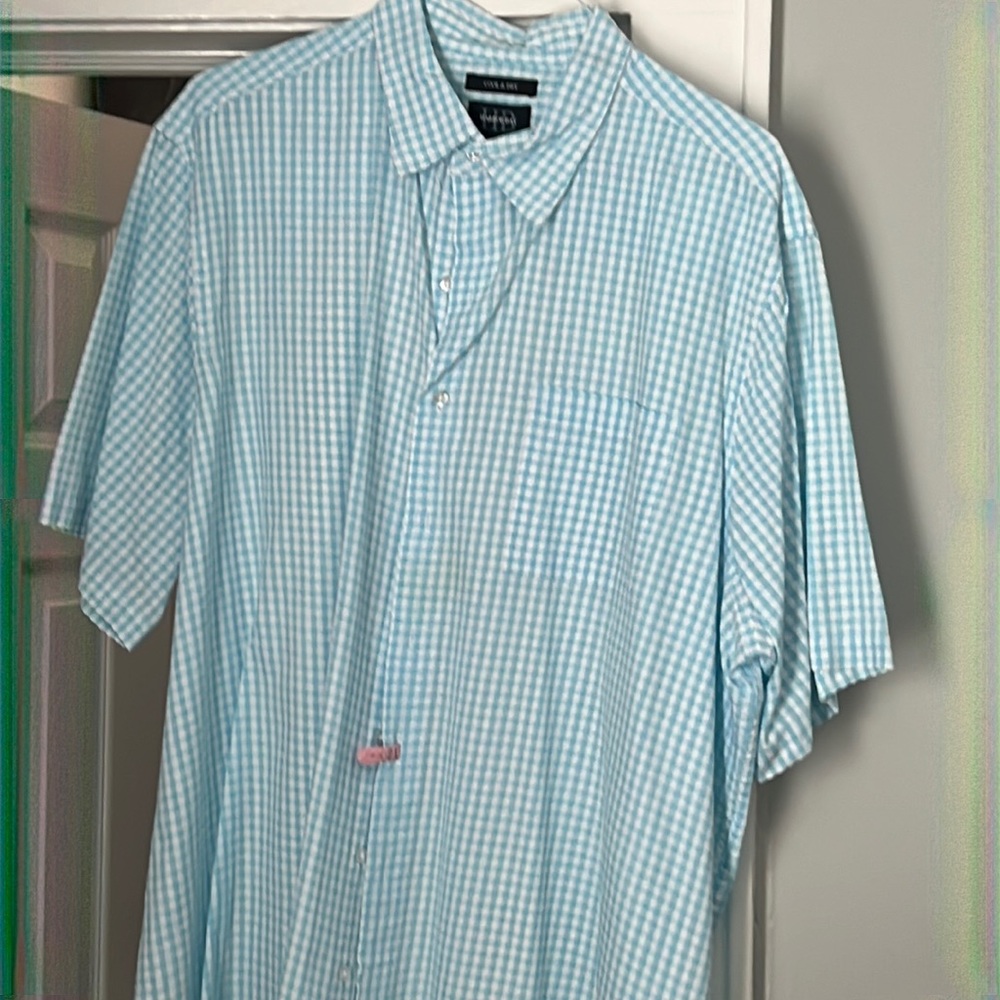 Harbor Bay- button down, short sleeve